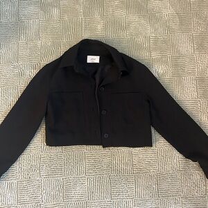 Aritzia Little Cropped Jacket in Black